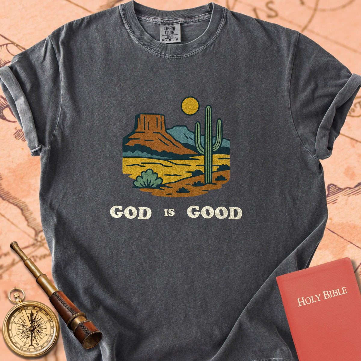 God is Good Desert Premium T-shirt