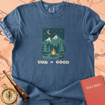 God is Good Night Sky Premium T-shirt