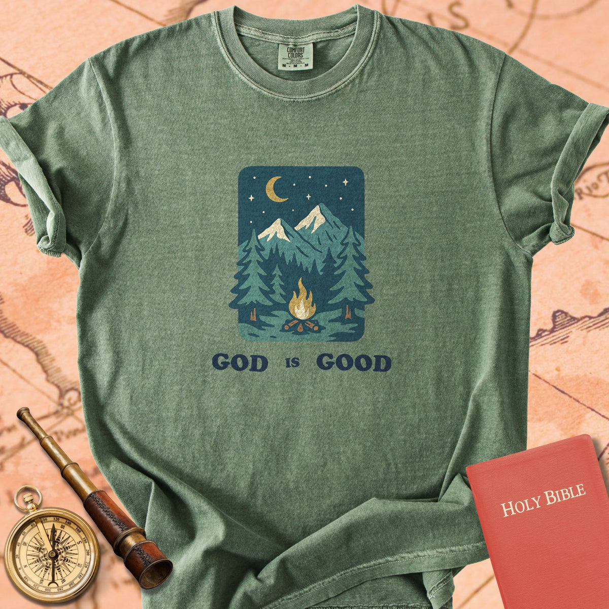 God is Good Night Sky Premium T-shirt