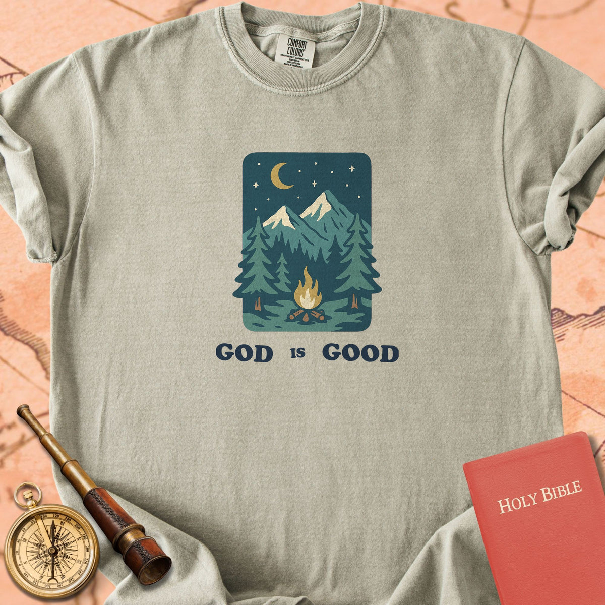God is Good Night Sky Premium T-shirt