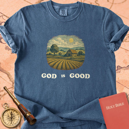 God is Good Farm Premium T-shirt