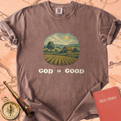 God is Good Farm Premium T-shirt