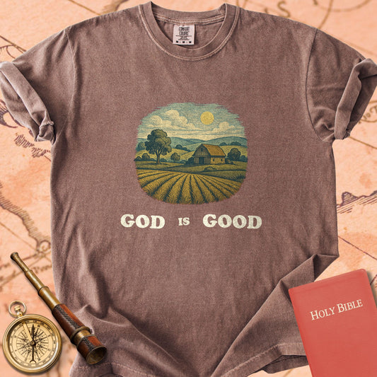 God is Good Farm Premium T-shirt