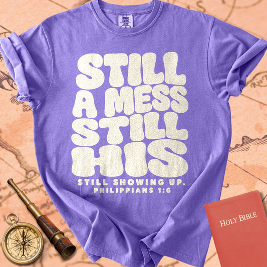 Still a Mess, Still His Premium T-shirt