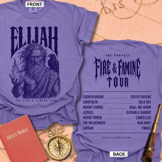 Elijah. The Fire & Famine Tour. Premium T-shirt