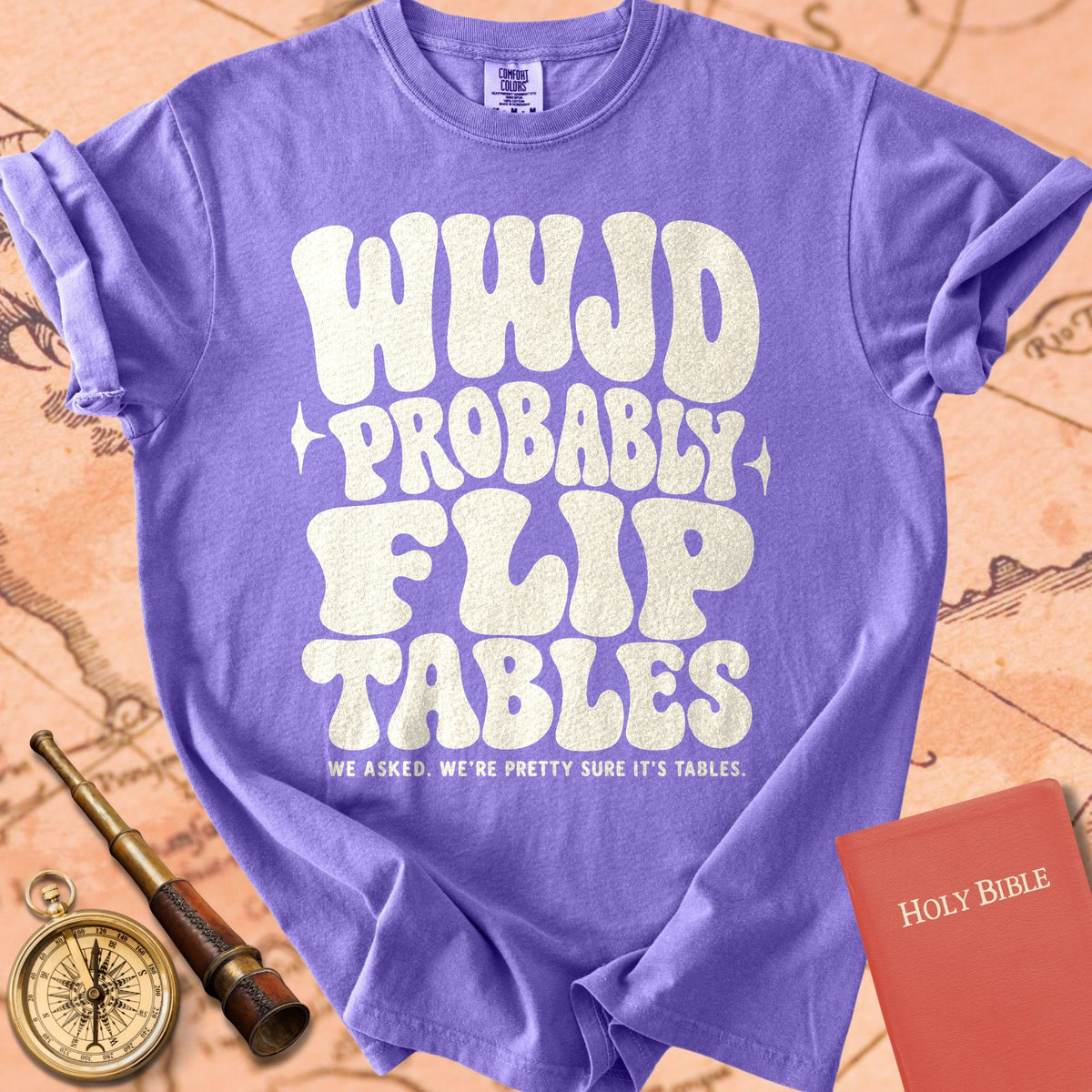 WWJD? Probably Flip Tables Premium T-shirt