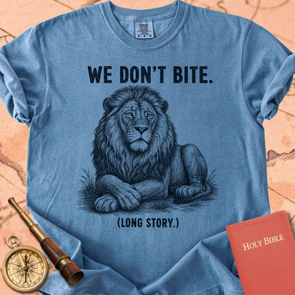 We Don't Bite (Long Story) Premium T-shirt