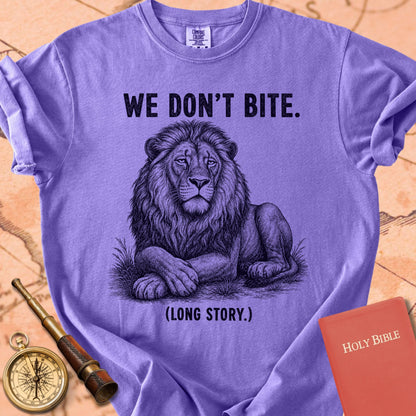 We Don't Bite (Long Story) Premium T-shirt