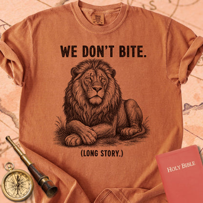 We Don't Bite (Long Story) Premium T-shirt