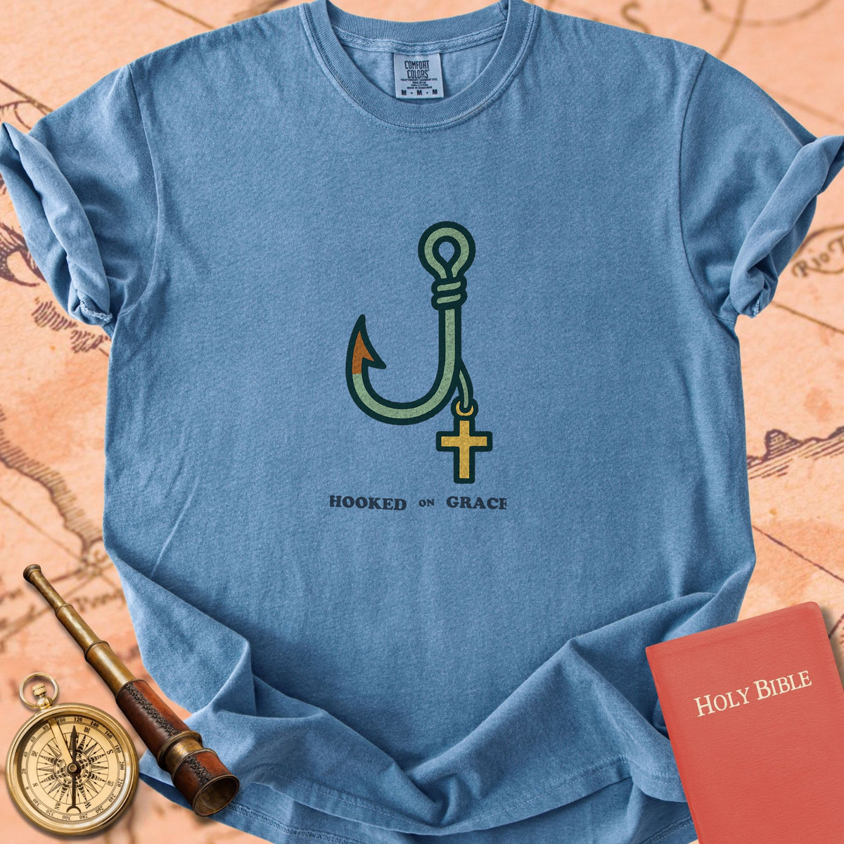 Hooked on Grace Premium T-shirt