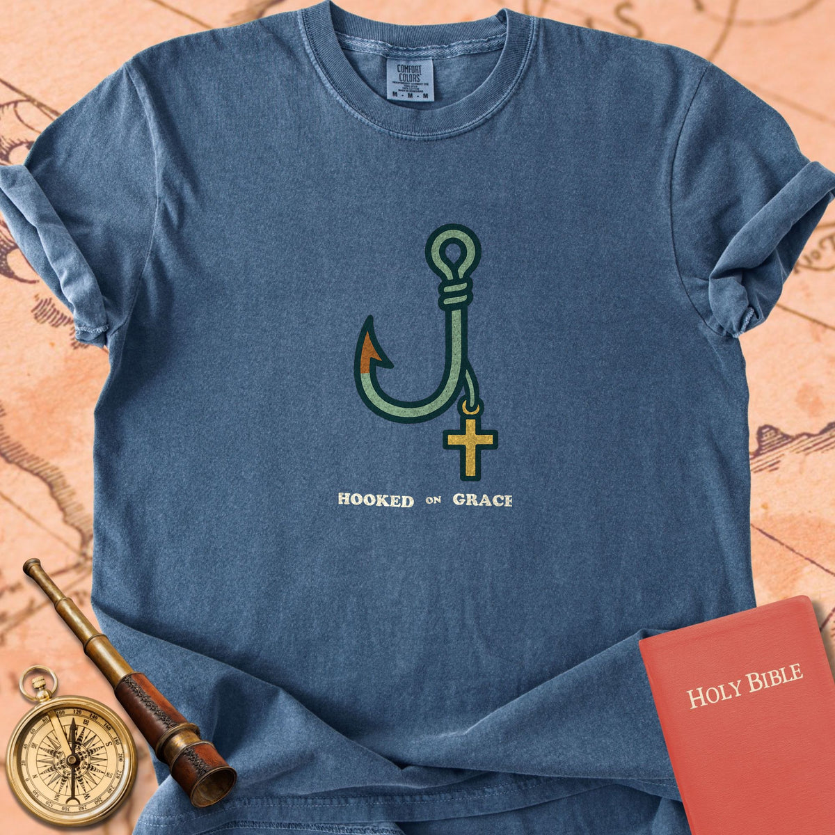 Hooked on Grace Premium T-shirt
