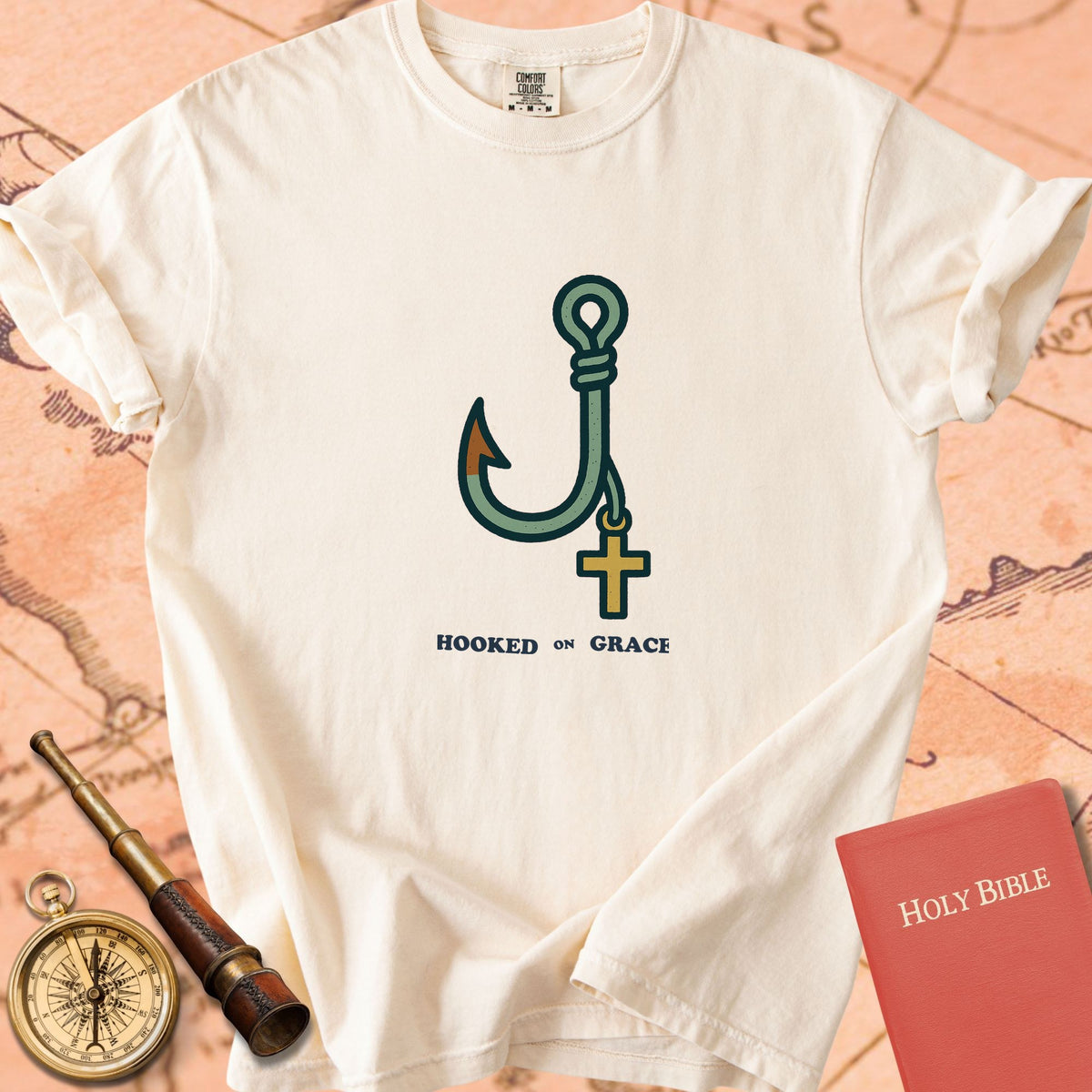 Hooked on Grace Premium T-shirt