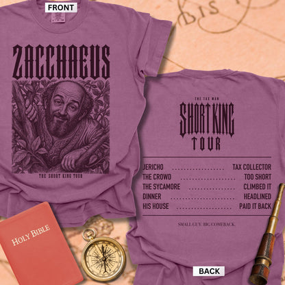 Zacchaeus. The Short King Tour. Premium T-shirt