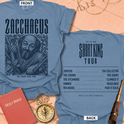 Zacchaeus. The Short King Tour. Premium T-shirt
