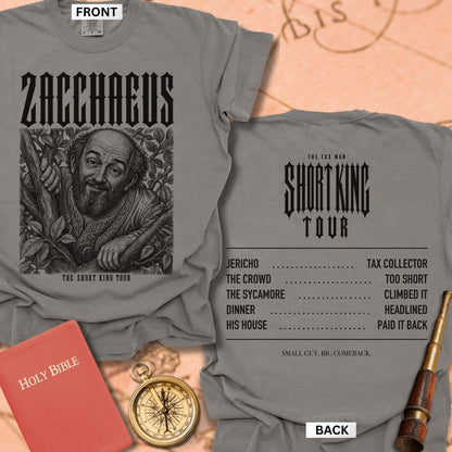 Zacchaeus. The Short King Tour. Premium T-shirt